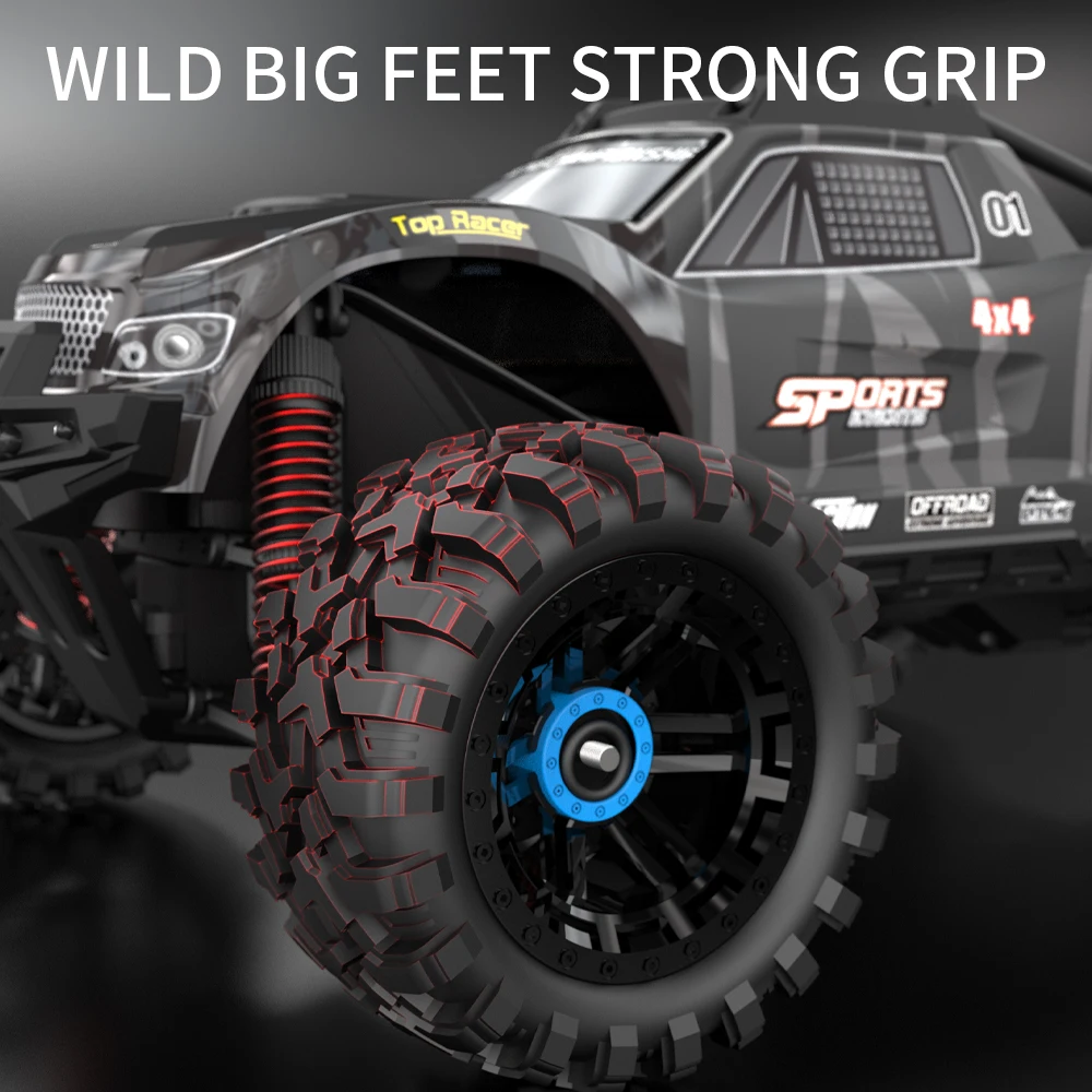 1:10 KF10 2.4G High-speed Car Full Scale Remote Control Model Four-Wheel Off-road Climbing Race Car Vehicles Models Toys 3