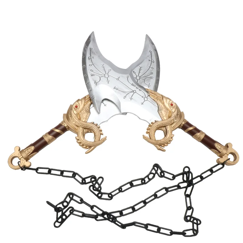 God of War Swords Kratos Blades of Chaos High Density Foam Sword Katana 45cm 1:1 Scale  Cosplay Weapon Props 3