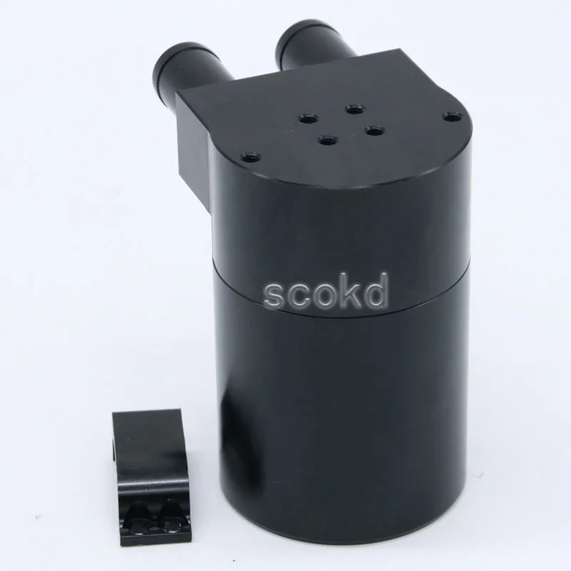 

Double-hole waste gas and waste oil recovery pot suitable for BMW car modification accessories.