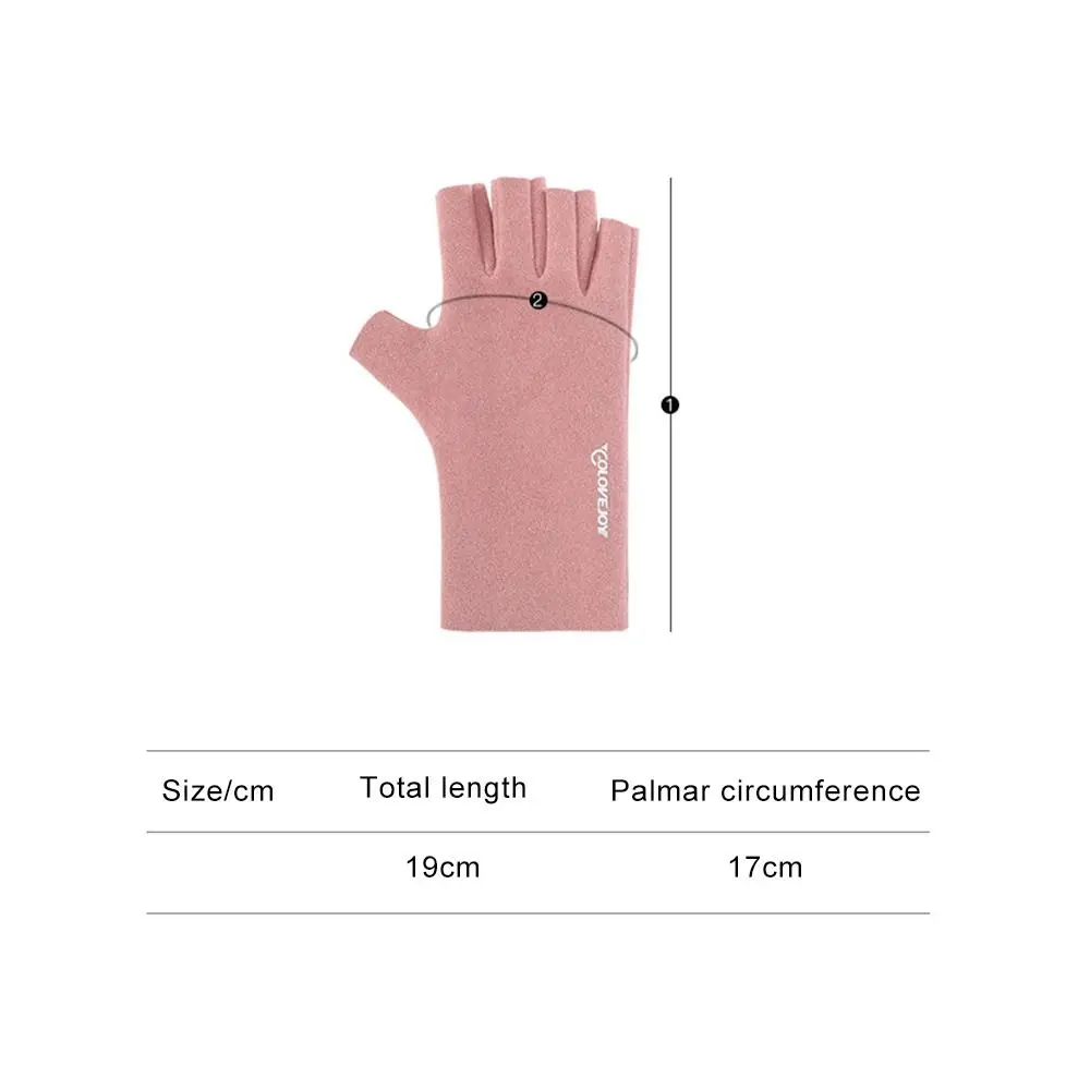 Hot Sale Touchscreen Autumn Winter Riding Gloves Semi-Finger Short Mittens Warm Gloves Half Finger Gloves