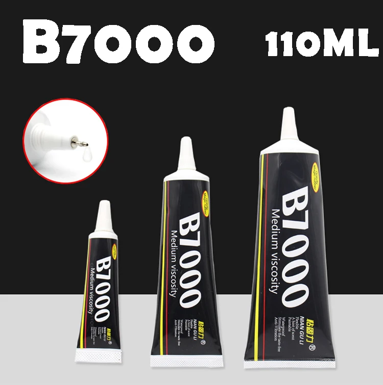 

110ml B7000 Glue Phone Touch Screen Super Glue Multipurpose Adhesive Jewelry Rhinestone Crafts DIY Liquid Glue Spot Drill Glue