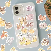 80pcs Pokemon Anime Stickers Pikachu Laptop Skateboard Scrapbook Suitcase Bike Kawaii Sticker Guitar Phone Cartoon Kid Gift Toys 6