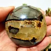 Natural Septarian Crystal Stone Palm Spiritual Meditation Reiki Healing Stones And Crystals Divination Feng Shui Home Room Decor 1