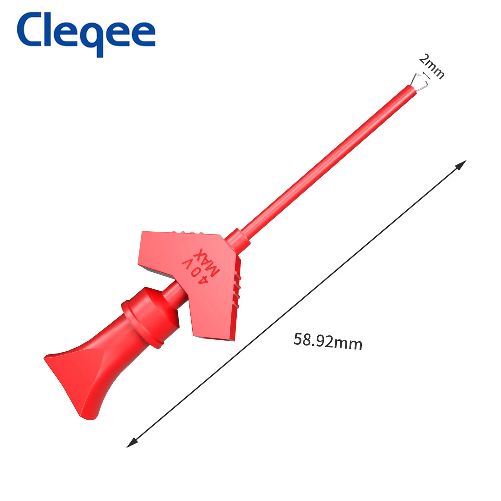 Cleqee P1512D mini chytač silikon skokan SMD IC krunýř hák klip krunýř dovést souprava dupont ženské pro logika analyzátor breadboard