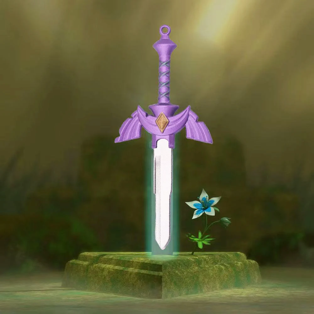 DIY Master Sword Motorcycle Key Remodel Handle Personalized Motorcycle Key Head motorcycle key accessories motorcycle key head motorcycle keystock handle Requires Manual Polishing of Holder
