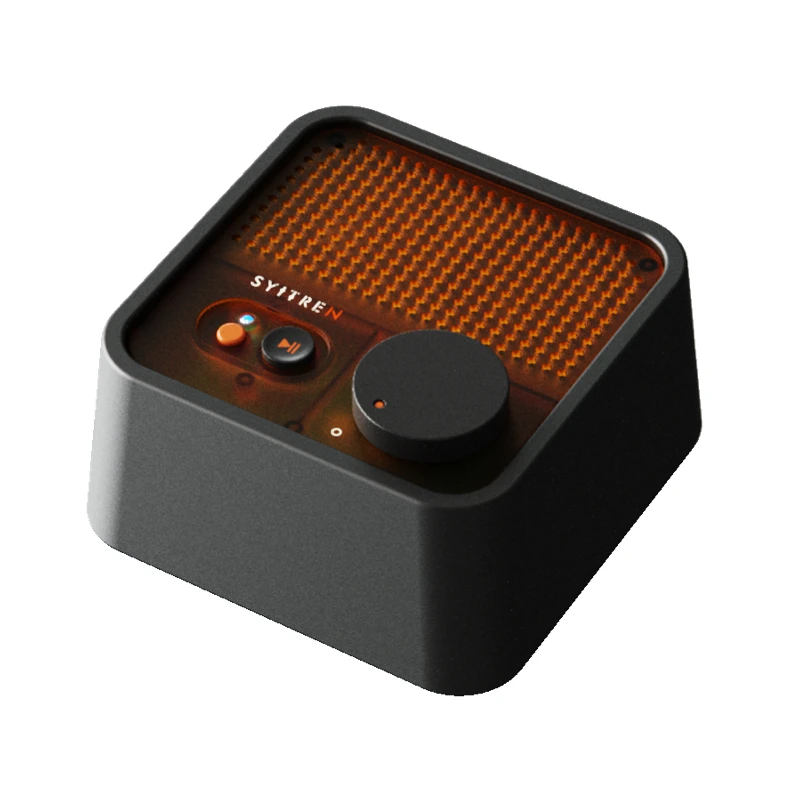 Міні-колонка Syitren Bluetooth N100 Ornament із вбудованими подвійними динаміками, стереозвуком, розумним басом, портативна бездротова аудіосистема для дому, проста у використанні.