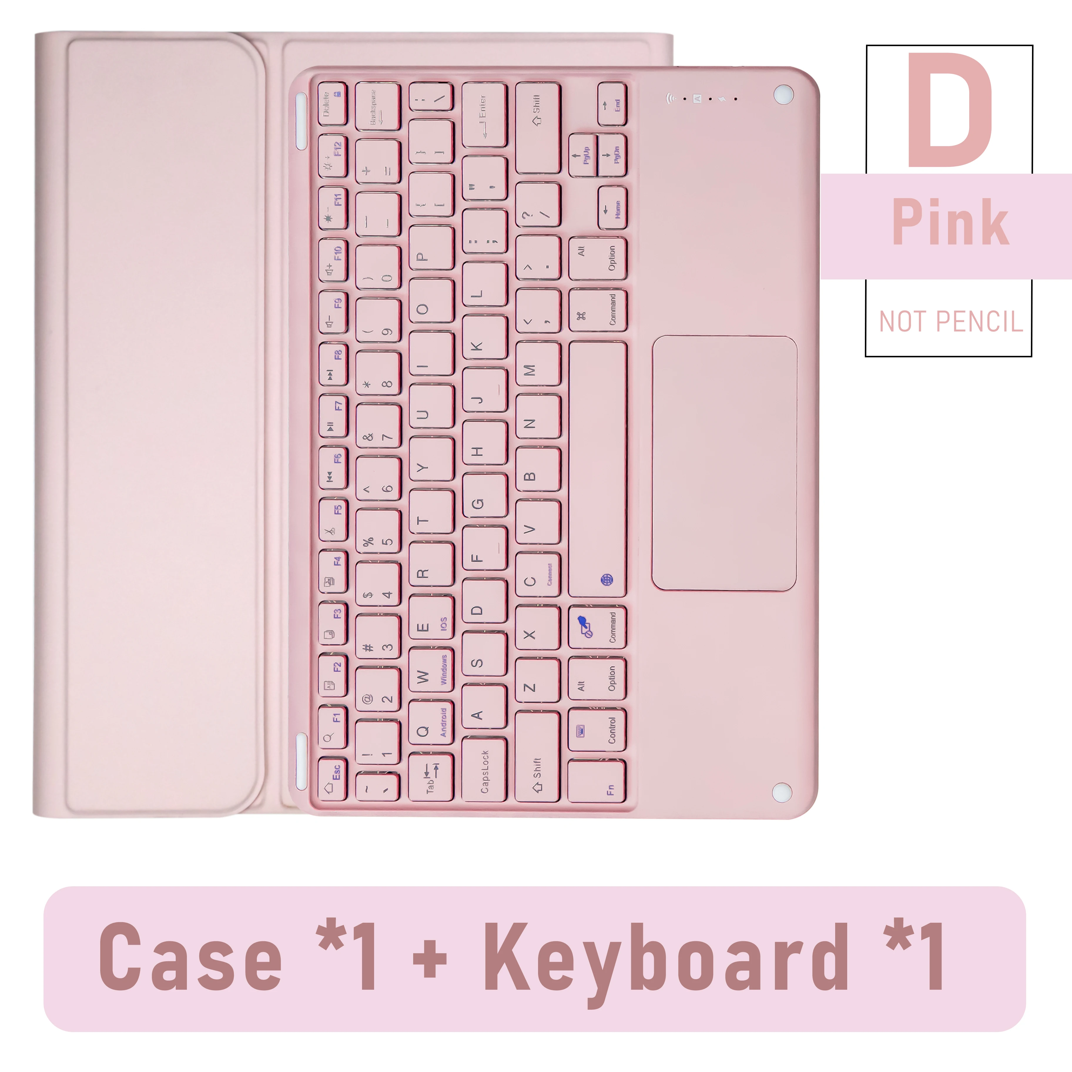 Wireless Bluetooth Keyboard Case with Magic Cover