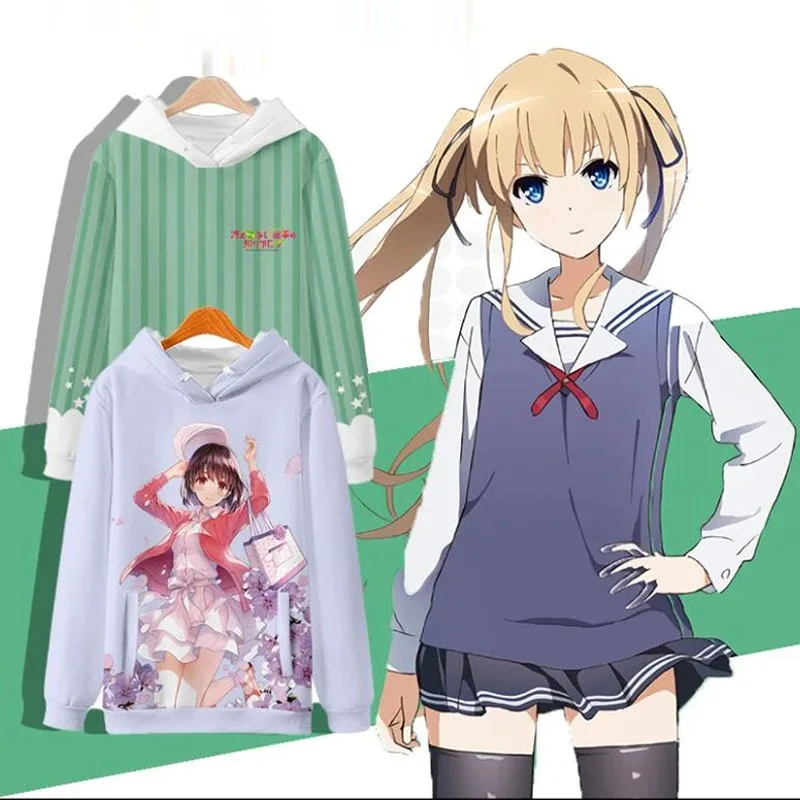 

Saekano: How To Raise A Boring Girlfriend Megumi Kato Kasumigaoka Utaha Eriri Spencer Sawamura Cosplay 3D Hoodie Sweatshirt 2024