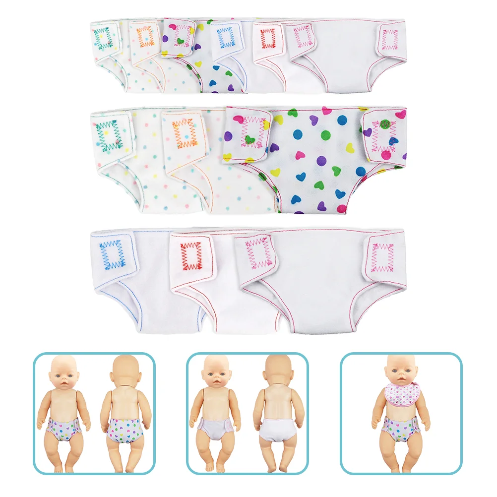 

Тканевые подгузники для девочек, принадлежности для одежды, Детские Многоразовые игрушки для трусов