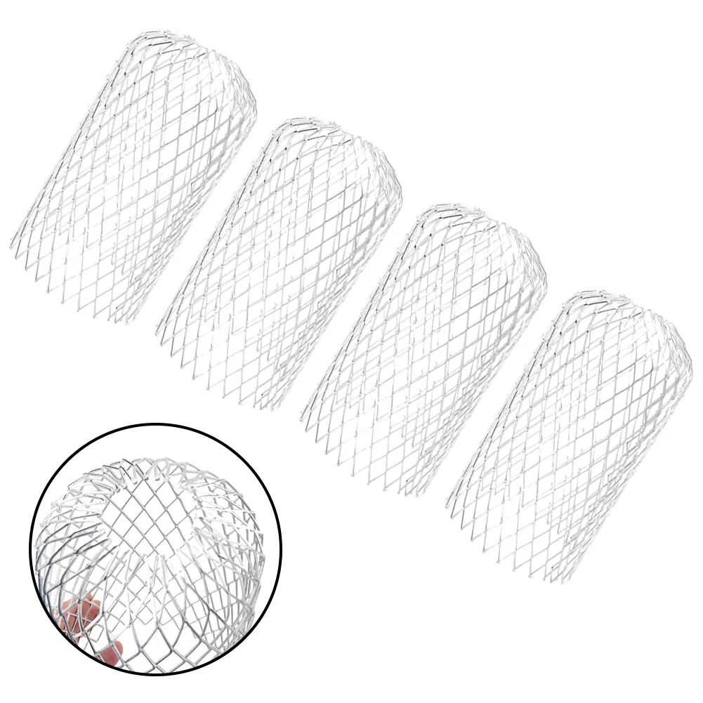 

4 шт., металлические растягивающиеся фильтры для труб