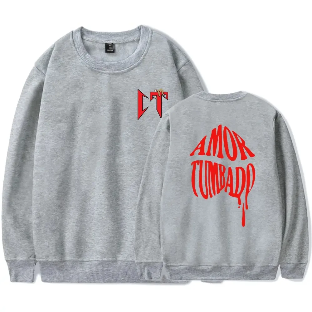 Natural Cano Love Tumbled Sweatshirts for men and women, round neck streetwear, long sleeve pullover, fall and winter fashion