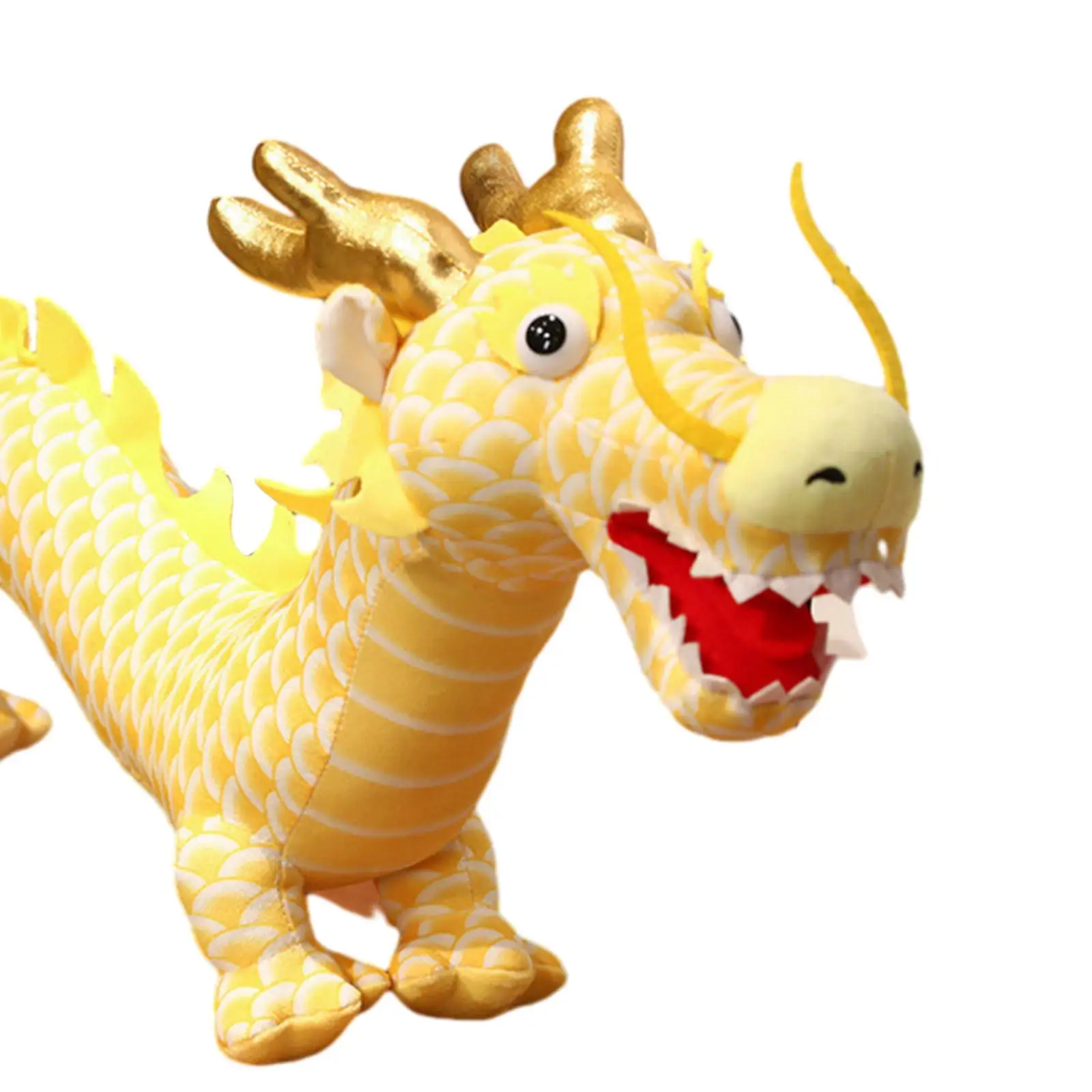 Chinese New Year Dragon Dolls Cartoon Soft Cute Photo Props Huggable Chinese Chinese New Year Dragon Dolls Cartoon Soft Cute Photo Props Huggable Chinese