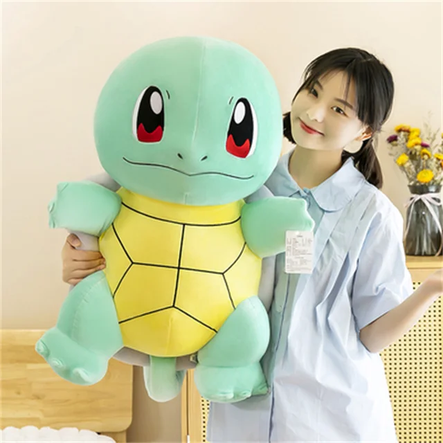 Original Pokemon Characters Large 70cm Squirtle Kawaii Plush Toy High  Quality Stuffed Animals Doll Children's Birthday Gifts - Movies & Tv -  AliExpress