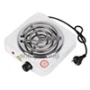 Portable Electric Iron Burner Single Stove Mini Hotplate Home Kitchen Coffee Heater Cooker Hot Plate Electric Furnace 220V 1000W 1