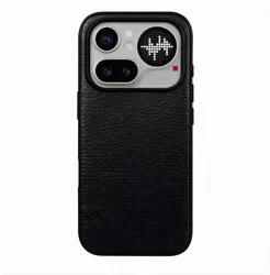 Luxury Sheepskin Leather Phone Case - Solid Color for Nothing Phone (4a) Pro (Style A)