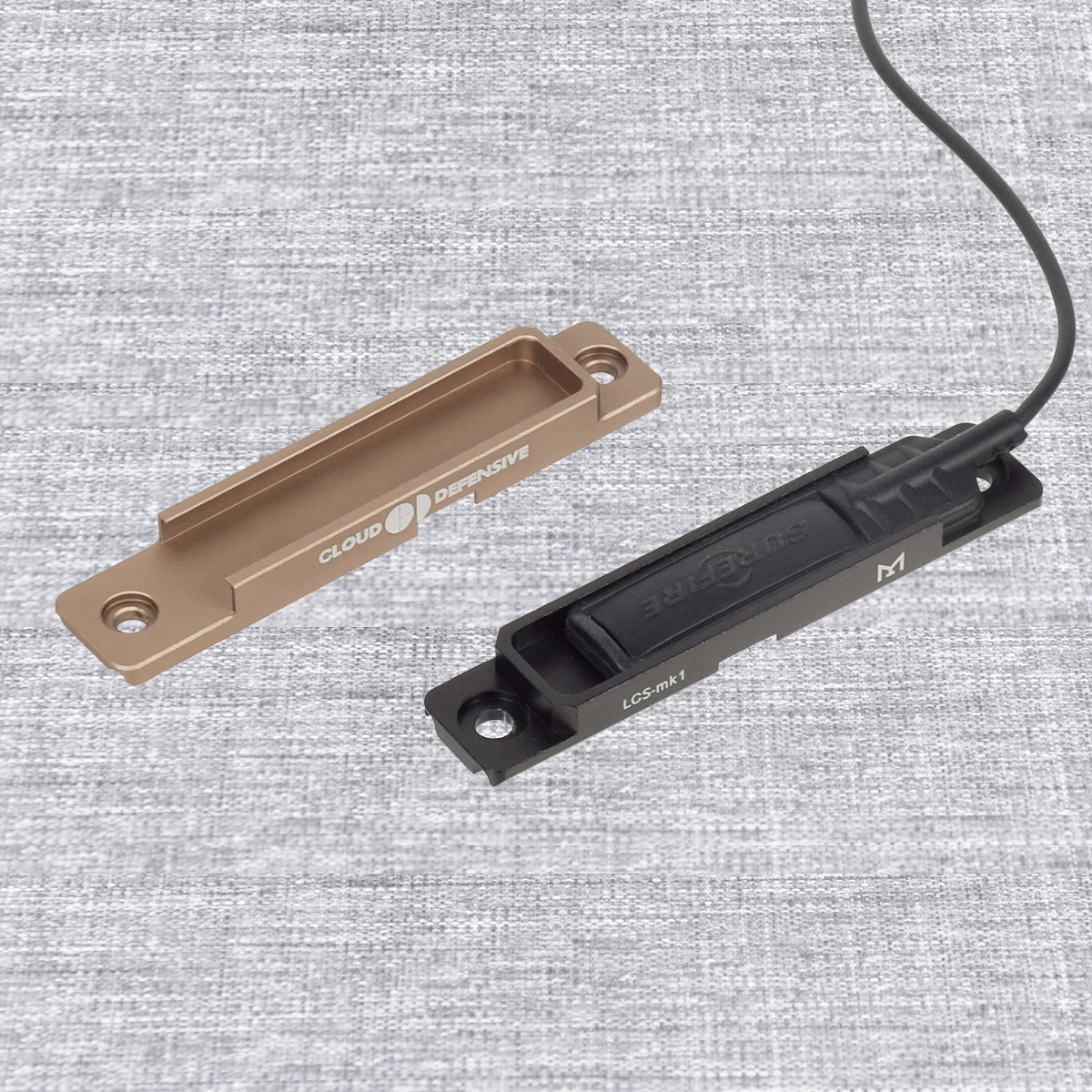 Tod m600 m300 Scout Licht Taschenlampe Remote Tape Druck kissen Schalter mlok keymod 20mm Schienen montage Platten Zubehör