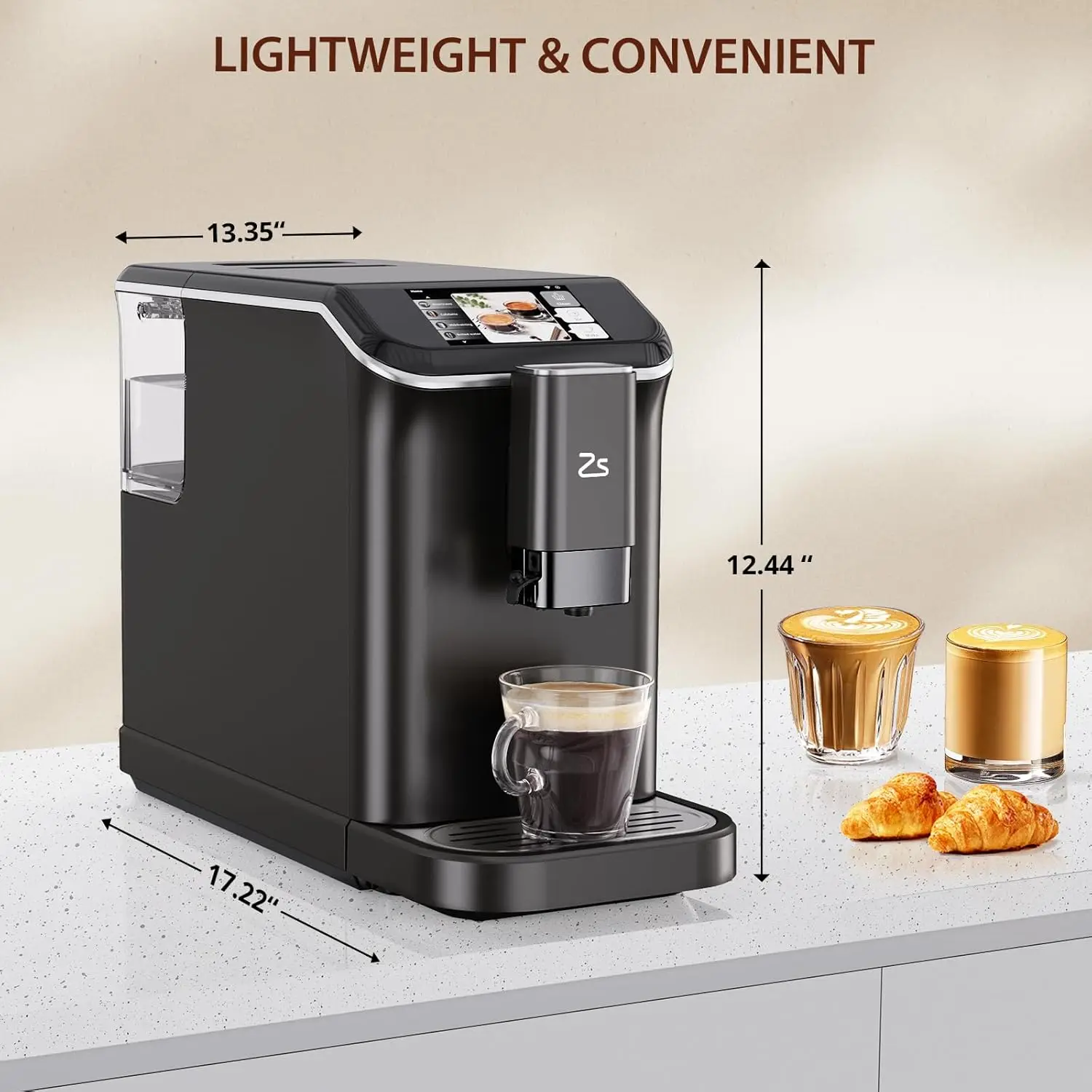Automatic Espresso Machine with Milk Frother