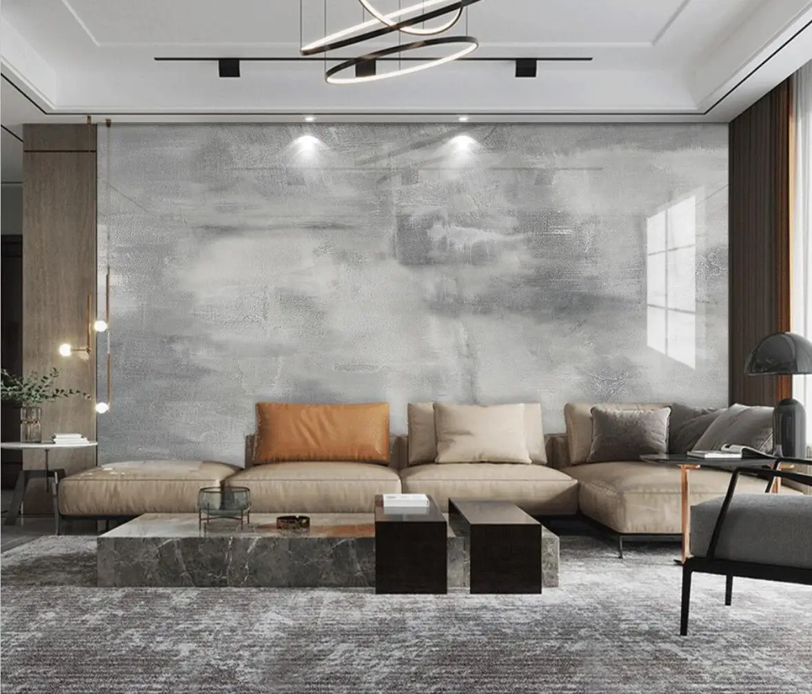 

Custom Grey retro stone Mural Wallpaper 3D Murals Living Room TV Sofa Bedroom photo Papel De Parede 3D wall papers Home Decor