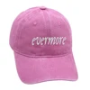 Evermore Baseball Cap Embroidery Retro Style Dad Hat Cotton Unisex Concert Hats Adjustable 5
