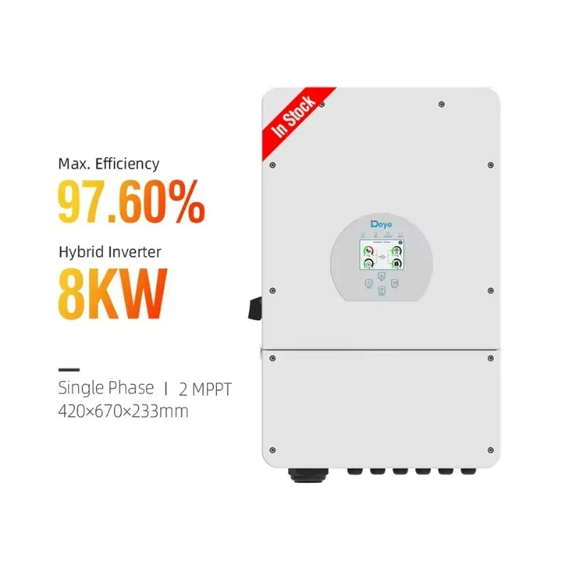 

В наличии солнечный инвертор Deye Hybrid SUN-8K-SG01LP1 5 кВт 8 кВт MPPT встроенный инвертор для домашнего использования