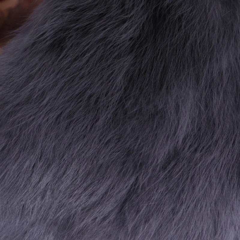 2023 New Skinny-looking Rabbit Fur Vest Women's Short Slim-fit Fur  Coat Clearance Sale