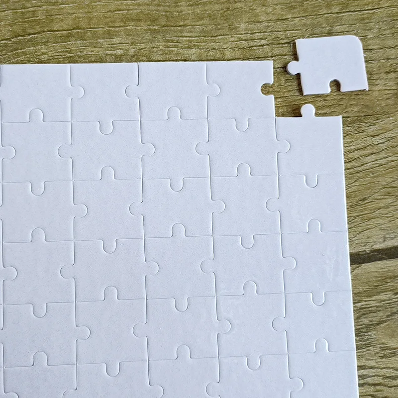 인쇄 가능한 직소 퍼즐, 승화 블랭크 퍼즐, DIY 열전사 인쇄, A4, A5, 80PCs, 10PCs/로트 가격, 120PCs