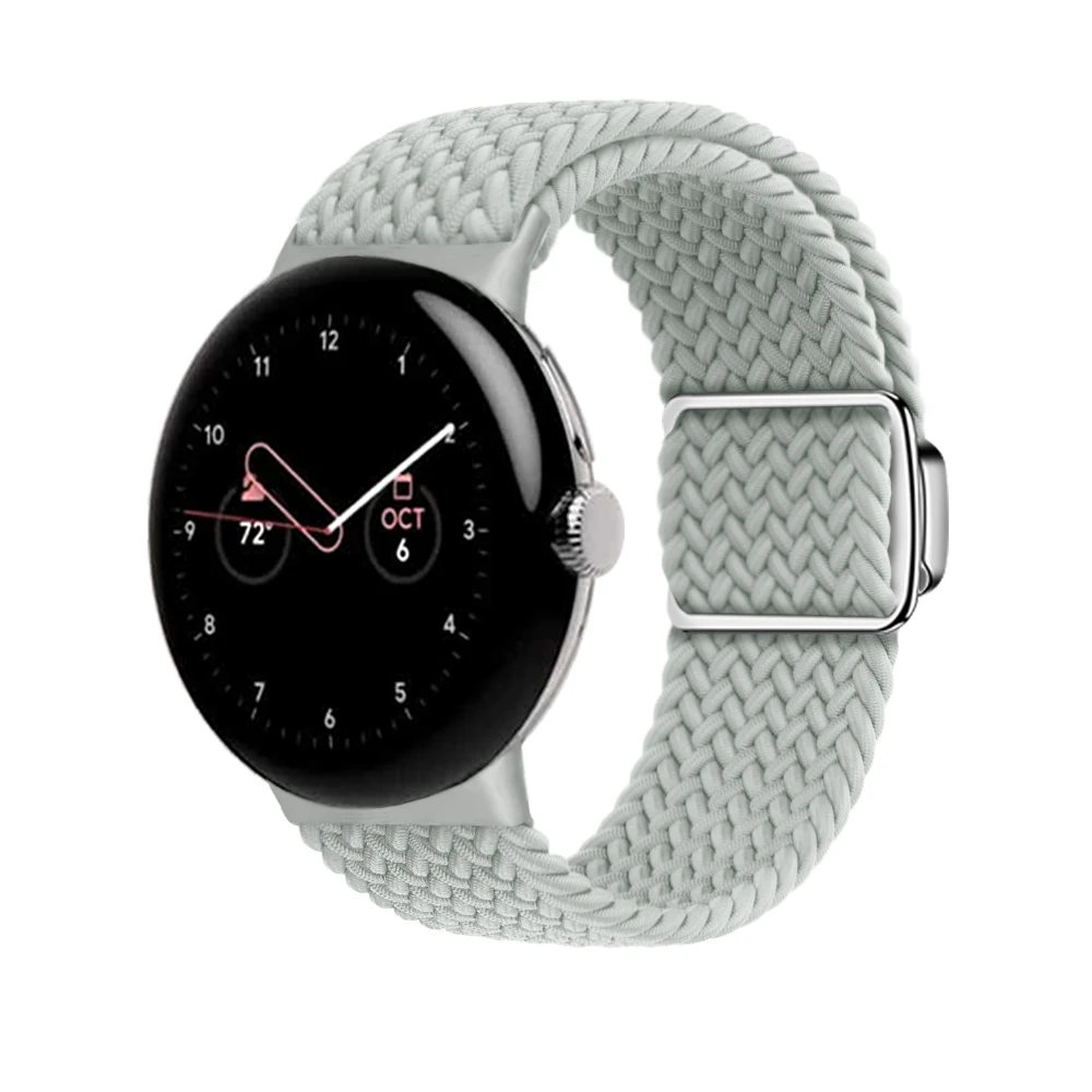 Nylon Braided Magnetic Buckle Fabric Bracelet Band