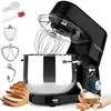 Mixer, 9.5 Qt , 6-Speed Tilt-Head Food Dough Mixer, Electric Kitchen Mixer with Dough Hook, Flat Beater & Wire Whisk, 1