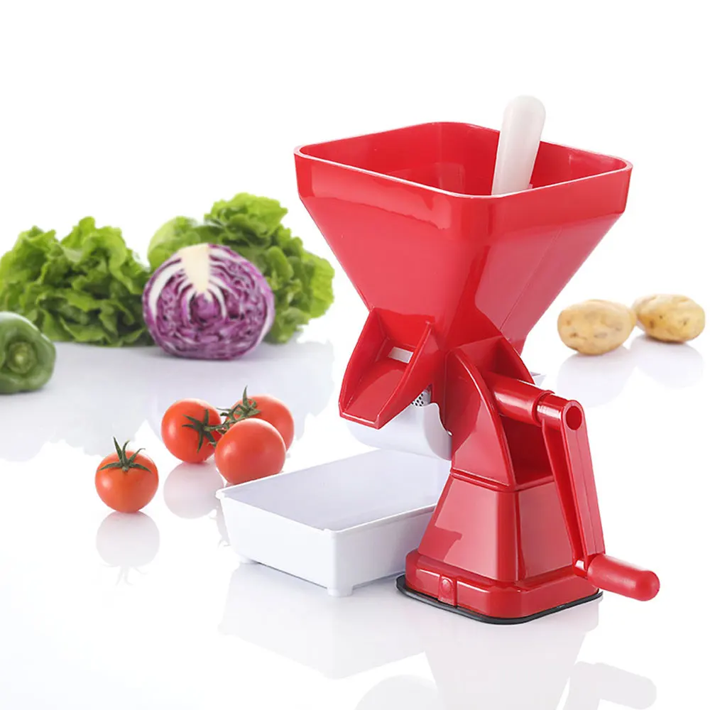 Tomato Strainer, Aluminum Alloy Kitchen Manual Juicer Sauce Maker Tomato  Press Machine for Fruit Vegetable Lemon Orange