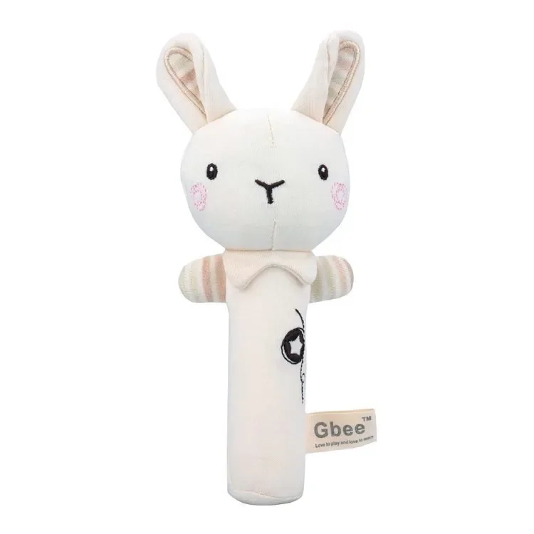 Baby Rattles Soft Cartoon Cute Plush Animal Rattles Toys Child Educational Handbells Soft Toddler Baby Comfort Toys игрушки для 3