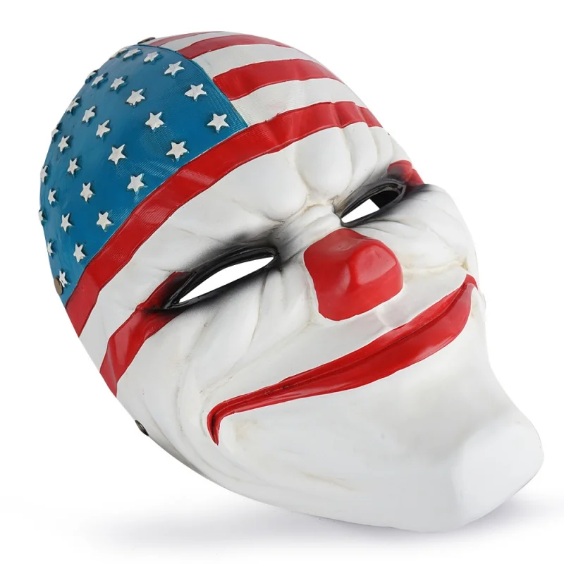 Halloween Mask Movie Theme Collector Edition Gioco Harvest Day 2 Series Resin American Flag Party Ball