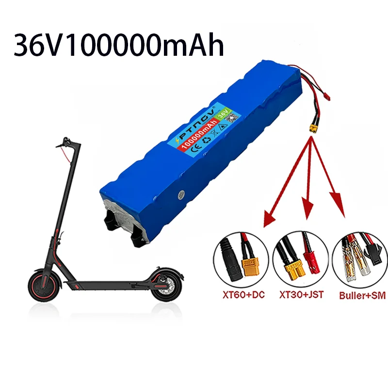10S3P 36V 100000mAh 36v Electric Scooter Battery Pack 18650 Lithium