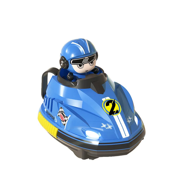 Children's new match parent-child interaction drift kart collision ejection remote control two-person bumper car toy 5