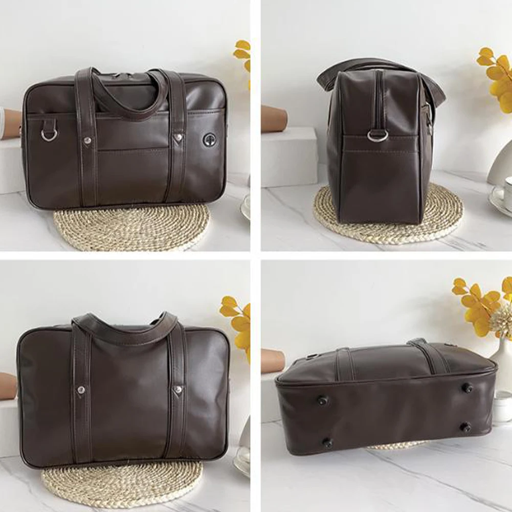 Japanese PU Shoulder Bag for Women Commuting and Cosplay