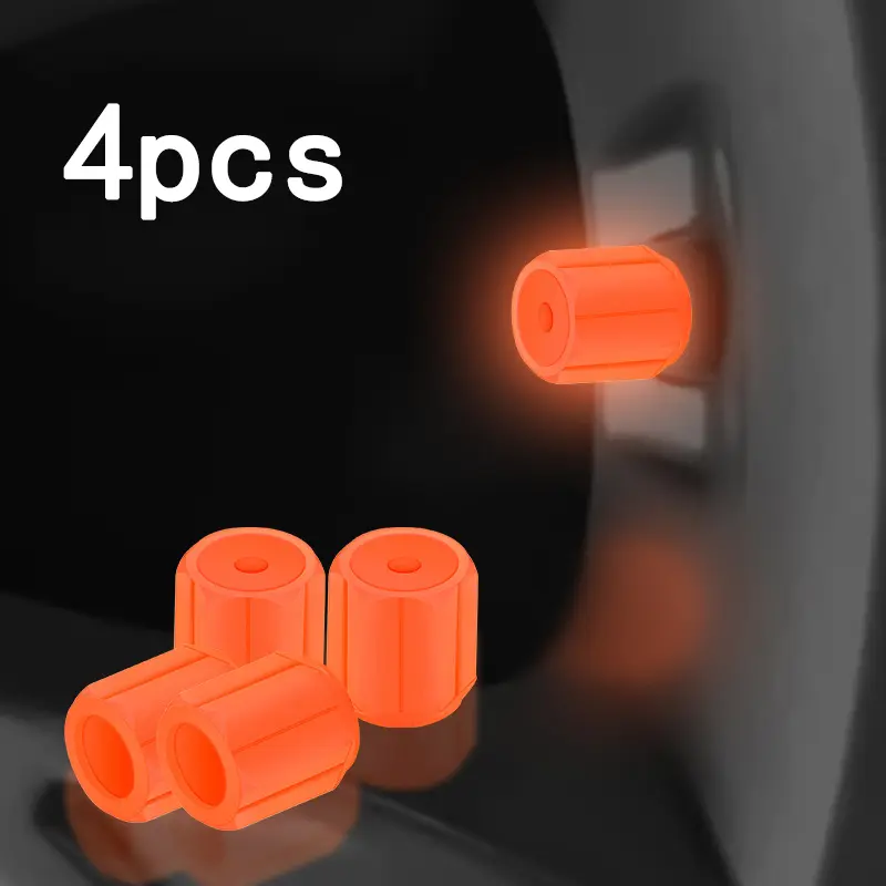 Luminous Tire Valve Caps 6 Colors Car Motorcycle Glowing Valve Cover Car Tire Wheel Hub Styling Tool Auto Accessories 4/8/20pcs - Image 22