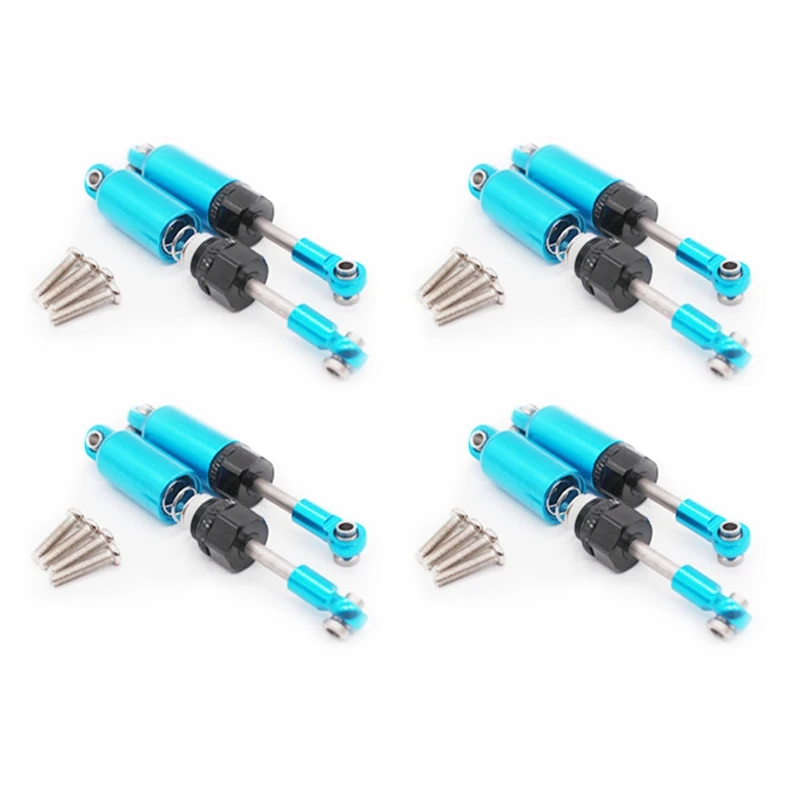 

8X для Wltoys обновленные Металлические Амортизаторы Φ A949 A959 A969 A979 1/18 Запчасти для радиоуправляемых автомобилей, синий