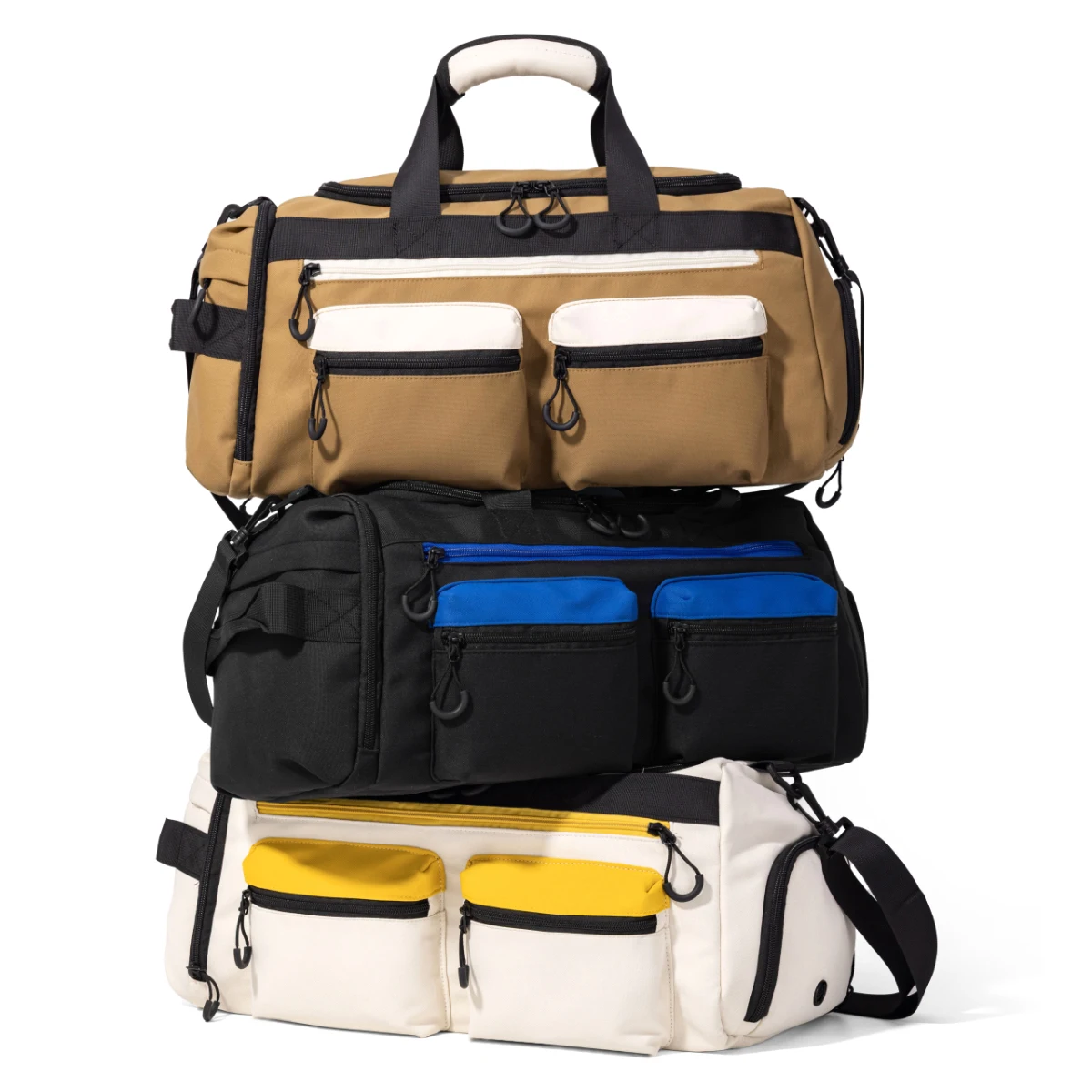 Fitness Bag Female Dry and Wet Separation Yoga Bag Large Messenger Bag Large Capacity Travel Bag Storage Training Sports Bag