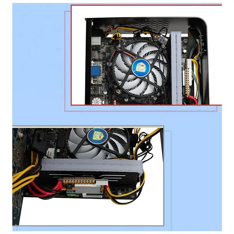 Exquisite-2X 450W 24핀 12V DC 입력 450W 출력 Realan 미니 ITX 피코 PSU DC ATX PC 스위치 DC-DC ATX 컴퓨터용 전원 공급 장치