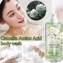 Camellia Perfume Fragrance Shower Gel Long-lasting Fragrance Refreshing Cleansing Amino Acid Shower Gel 500ml