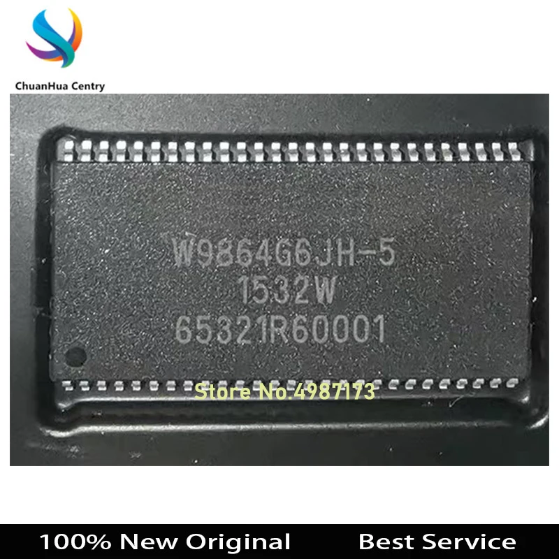 

1 Pcs W9864G6JH-5 TSOP54 100% New Original In Stock