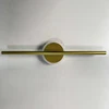 Modern LED Wall Lamp 40/60cm Mirror Light Bathroom Toilet Black Gold Long Strip Fixture Home Decor Led Lighting Lamps Lustre 6