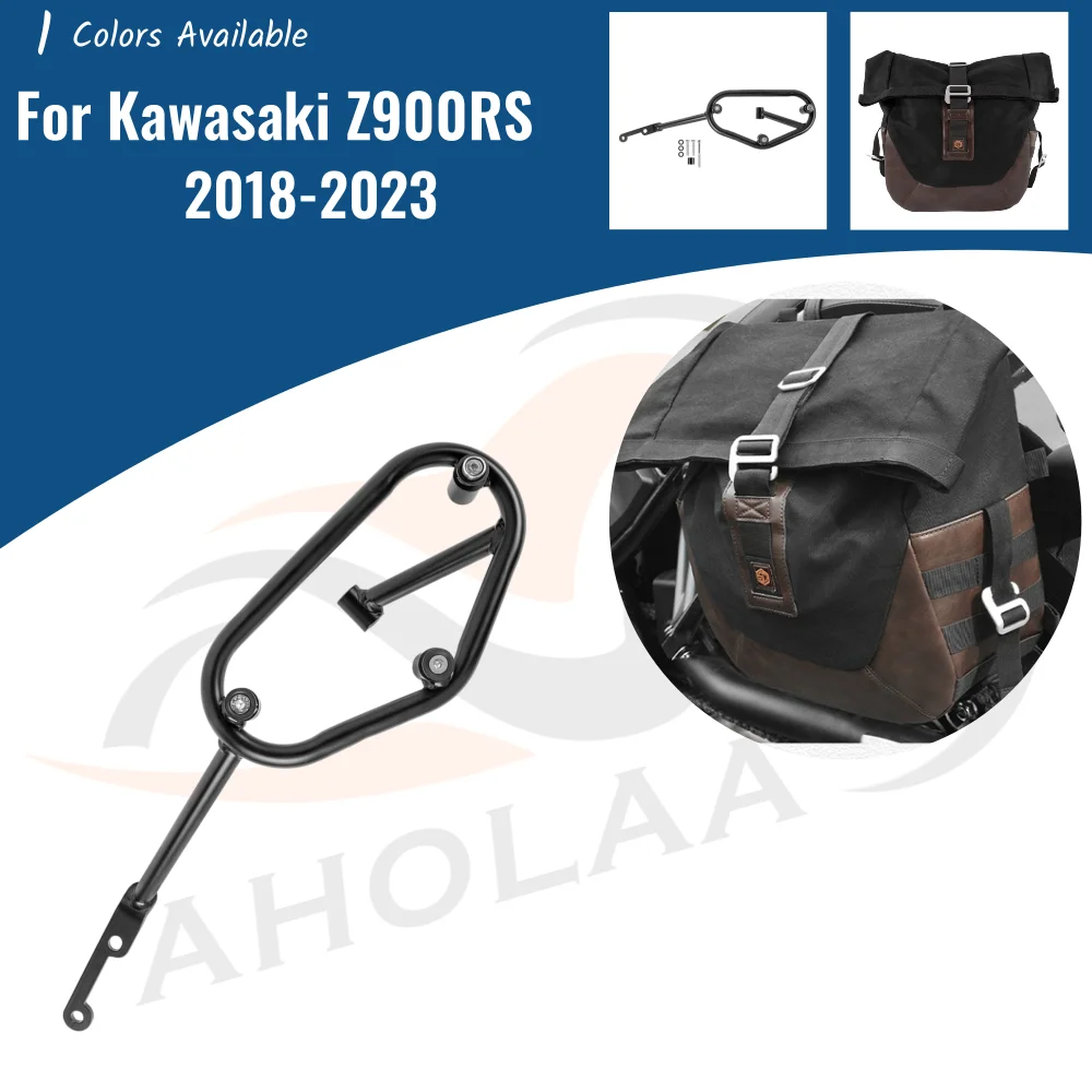 

Z900RS Quick Release Saddlebag Bag for Kawasaki Z900 RS SE Cafe ABS 2018-2024 Luggage Shell Holder Side Support Bracket Bars