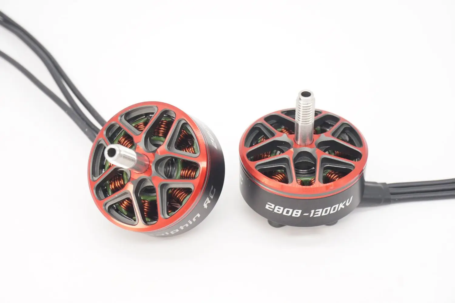 DolphinRC 2808 1300KV 모터, 부하 2.5kg, 6S, 7 인치 FPV 드론, 러시리스 모터, FPV RC 멀티콥터 레이싱 드론 부품, DIY 부품