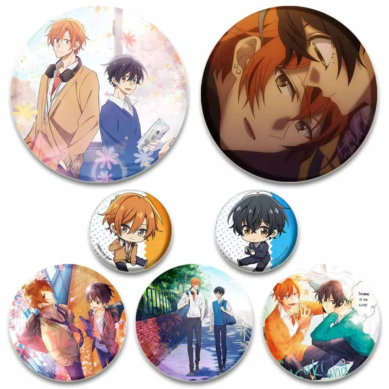 Amazon.com - Anime Manga Sasaki and Miyano Merch Sasaki and Miyano Sticker  ST07 Die Cut Sticker Water Assistant for Car Rear View Mirror Laptop Phone  Water Bottle