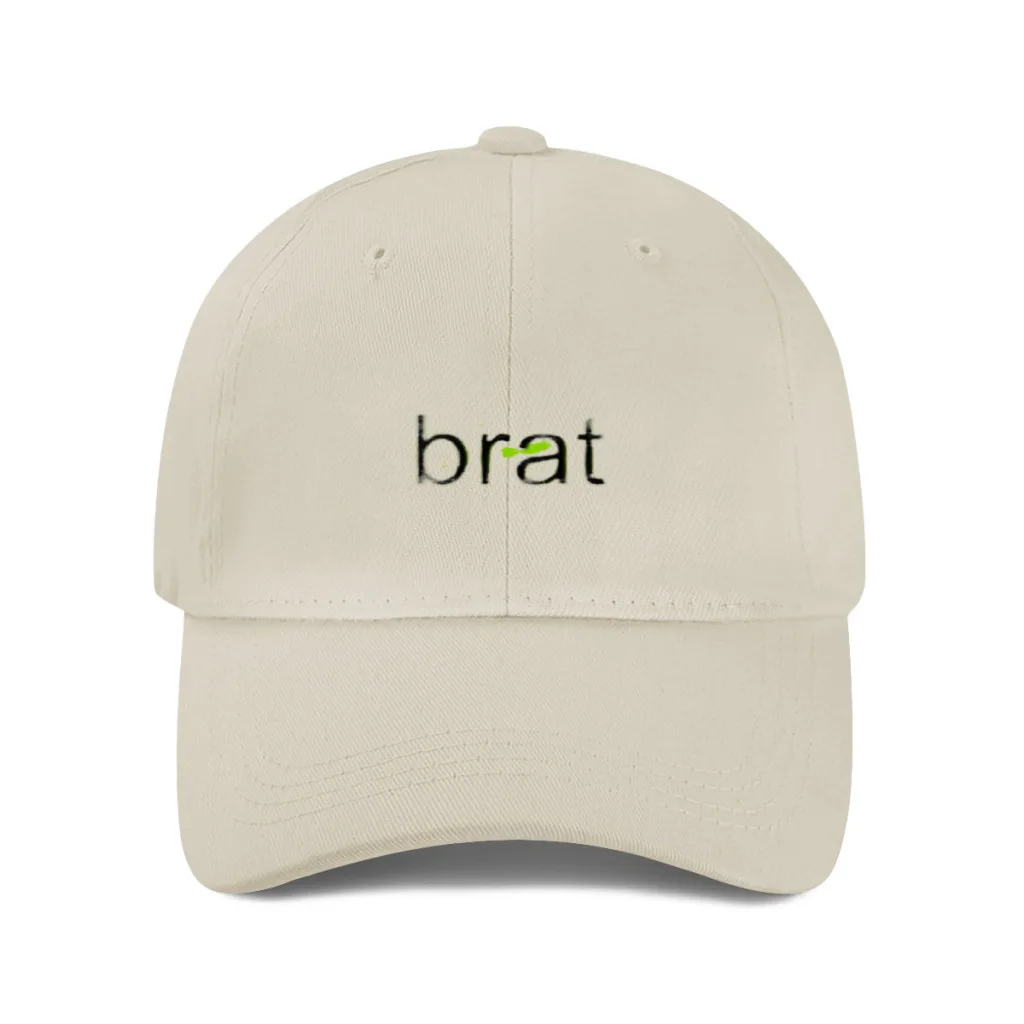 thumbnail image 1 of Gorra de béisbol de algodón unisex Brat Charli XCX, 1 of 5