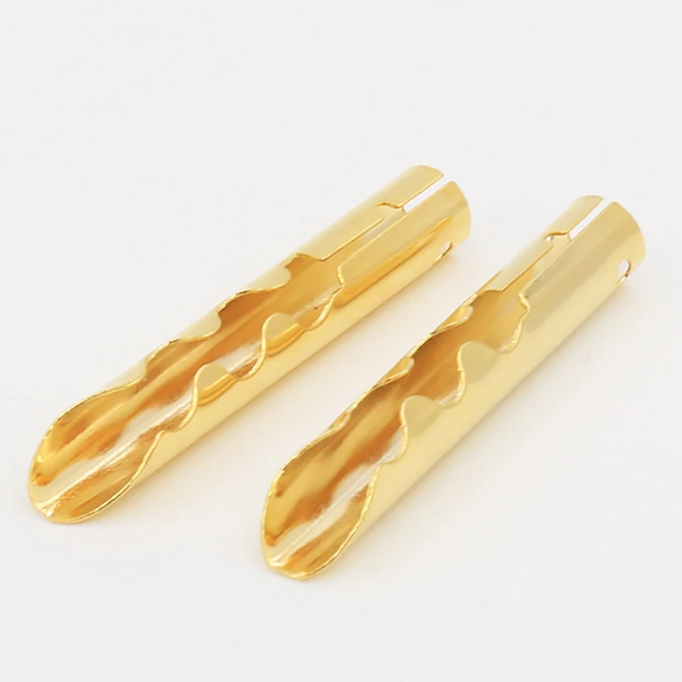 Connettori Per Altoparlanti A Banana Placcati In Rame Spina A Banana BFA Spine A Banana Per Altoparlanti Jack A Banana Placcato Oro In Rame 24K - Foto 8