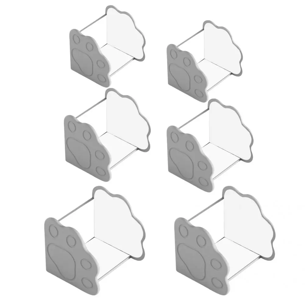 6Pcs Door Corner Guard Multipurpose Attractive Super Soft Edge Corner Guards for Nursery Room