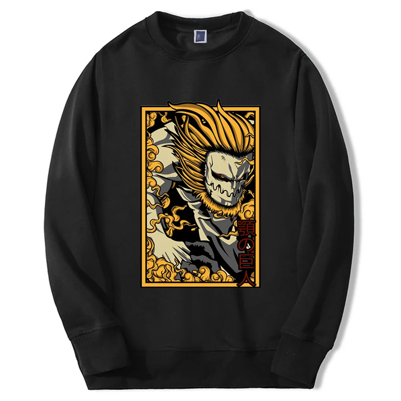 

Attack On Titan Anime Hoodie Men Women Levi Ackerman Graphic Harajuku Sweatshirt New Casual Crewneck Moletom Hip Hop Tracksuit