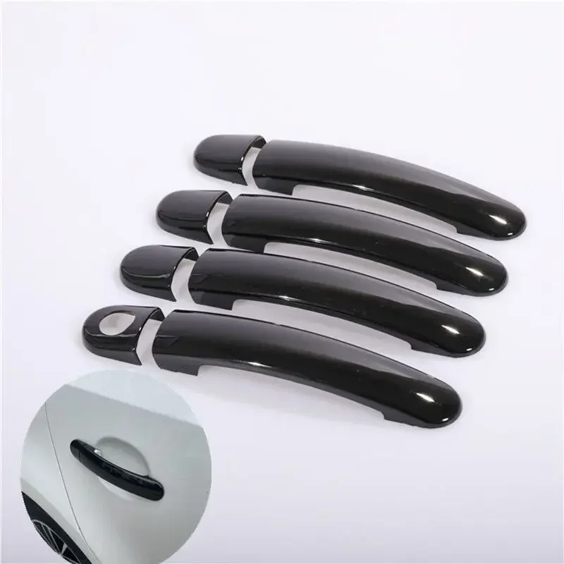 Per Volkswagen Vw E Up Gti Tsi R Line Gloss Black Chrome Car Door Handle Covers Accessori Per Lo Styling Adesivi
