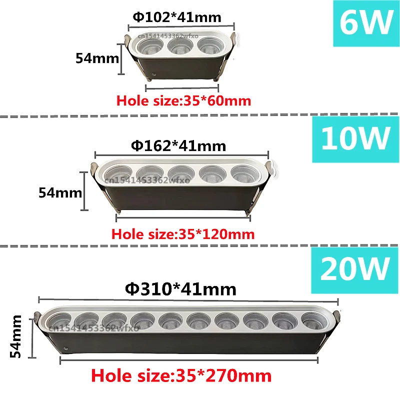 밝기 조절 가능한 미니 눈부심 방지 다운라이트 LED 천장 조명, COB 스포트라이트, AC110V-220V 거실 주방 실내 조명 전구, 6W10W20W